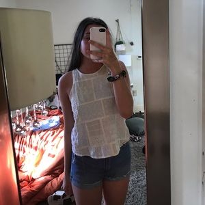 Very cute white blouse (tank)
